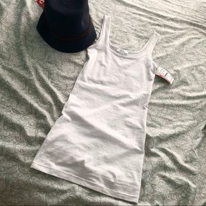 White tank top